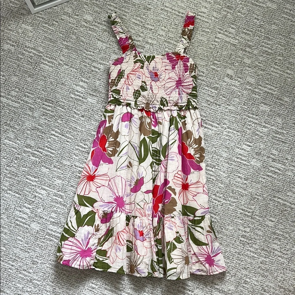 GAP KIDS- Floral Smocked Sundress